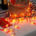 Dreamworth Red Chili String Lights,33ft 80 LED Chili String Lights Battery Operated Fairy Lights for Wedding, Chinese New Year,Spring Festival,Party Decoration,Christmas
